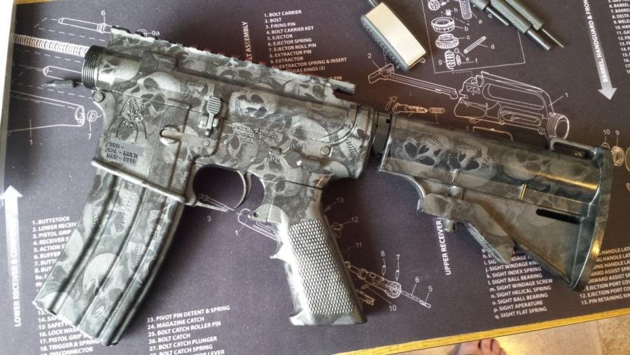 How to paint your pistol with Aervoe paint