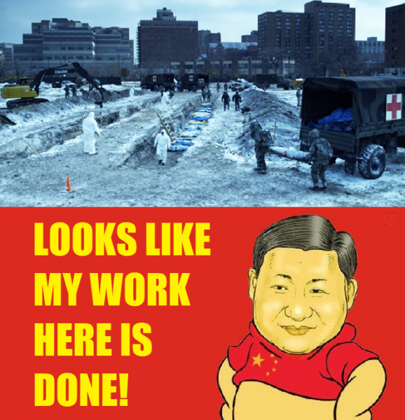 Xi Communist Virus Mass Corona Death WORK IS DONE.png